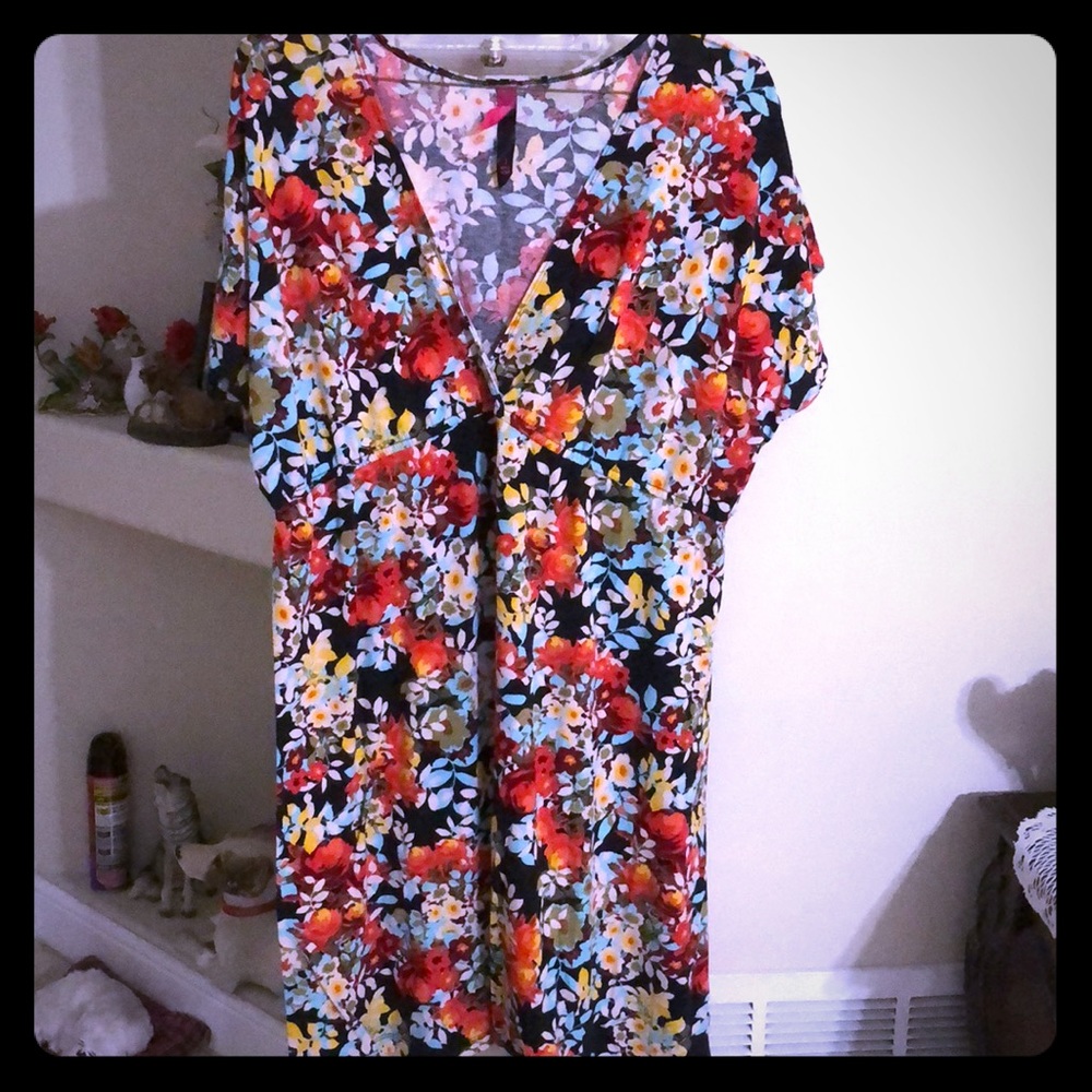 Floral Swimsuit Cover Up